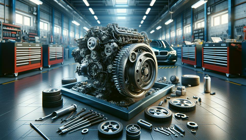 indications of faulty flywheel