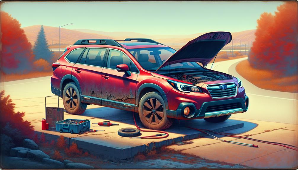 subaru outback 2012 issues